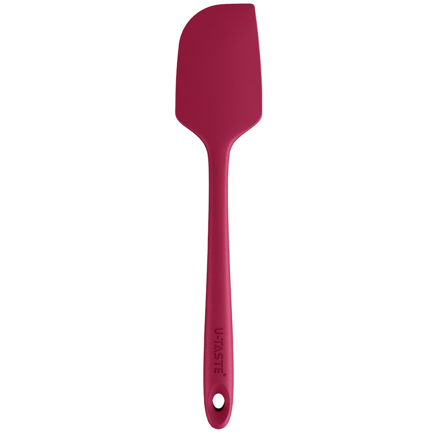 11.38" Silicone Baking Spatula: 480ºF Heat Resistant Food Grade Flexible Rubber Kitchen Bowl Scraper, Seamless Pastry Spreader for Mixing Stirring Scraping in Nonstick Cookware