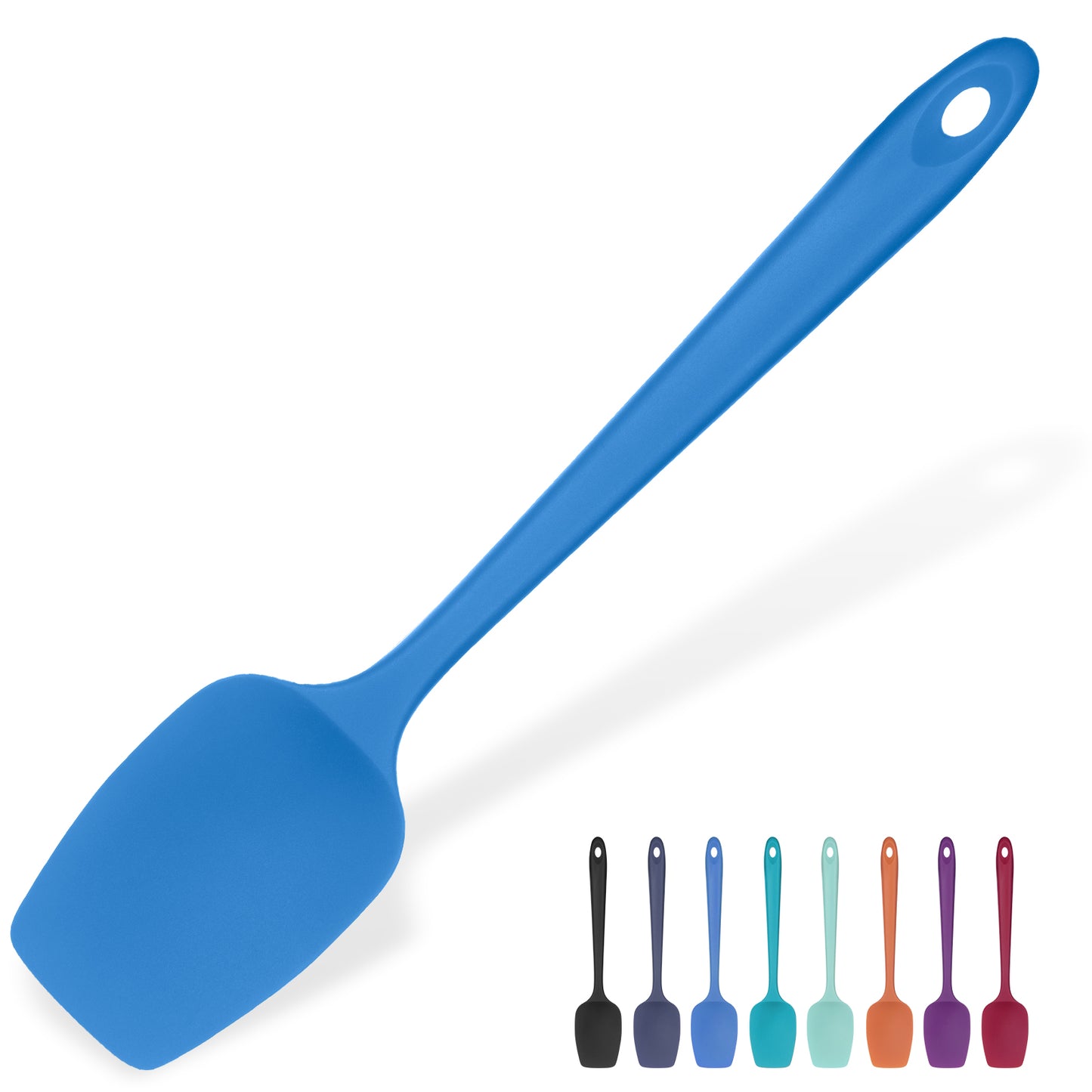 Silicone Spoon Spatula with 600ºF High Heat Resistant, Platinum-Cured