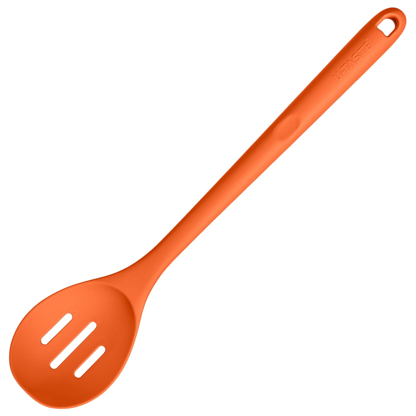 13.3″ Slotted Cooking Spoon with 600ºF Heat Resistant, Platinum-Cured