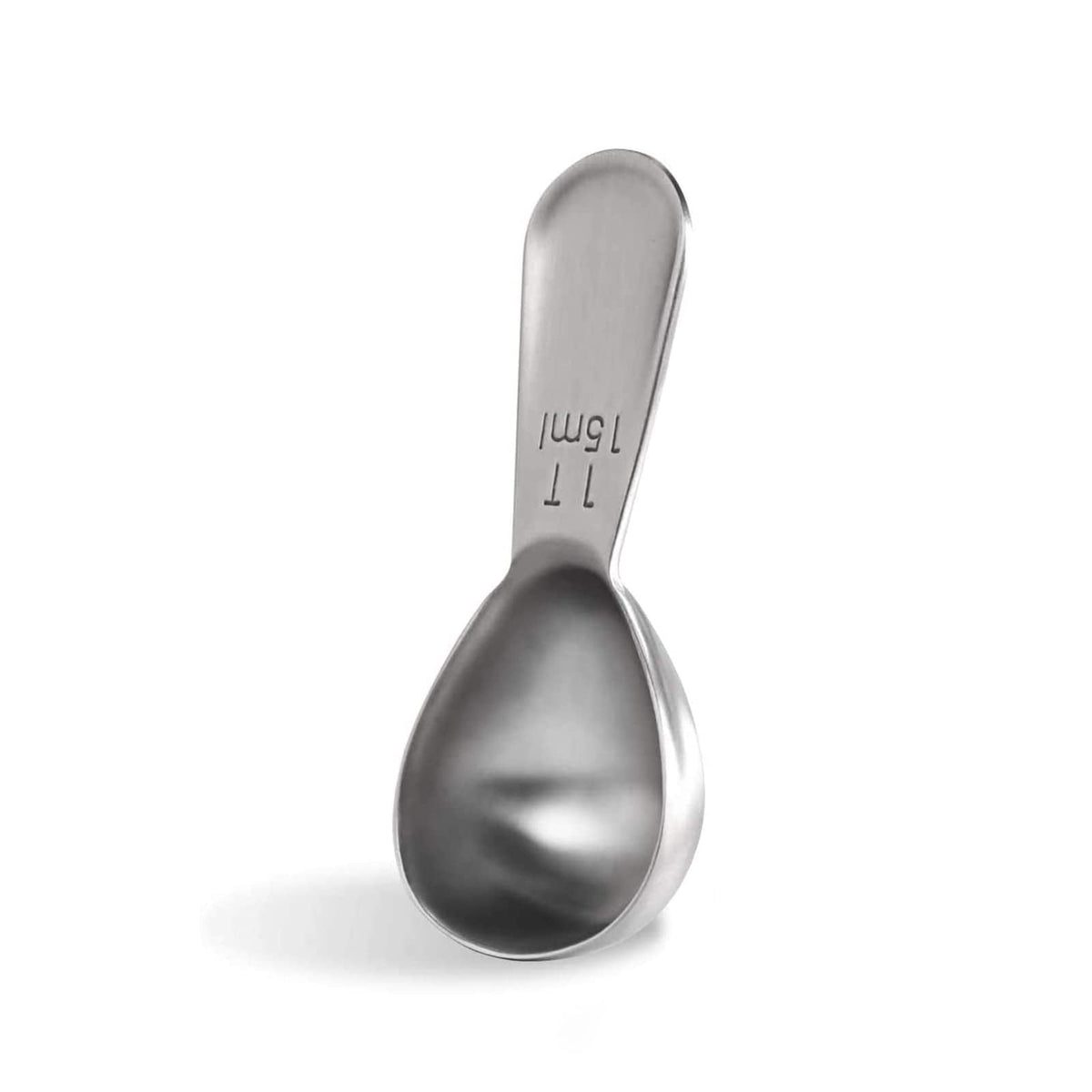 U-Taste 18/8 Stainless Steel Coffee Scoop, Durable Metal Measuring Spoon for Ground Coffee Bean, Short Handle Tablespoon Scooper, 1 Tbsp Scoop