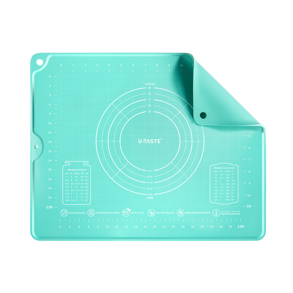 UTaste Liquid Silicone Pastry Mat 16"x20" FoodGrade NonStick Dough